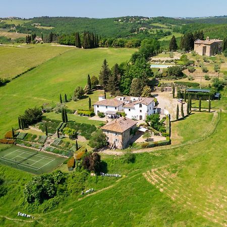 Villa Rignana Chianti Estate, Pool, Tennis,Cook Greve in Chianti Luaran gambar