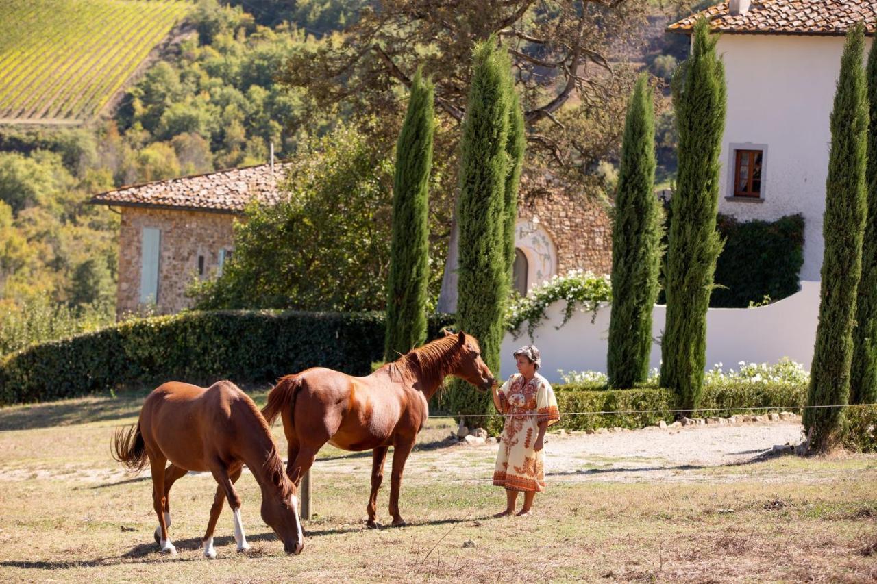 Villa Rignana Chianti Estate, Pool, Tennis,Cook Greve in Chianti Luaran gambar