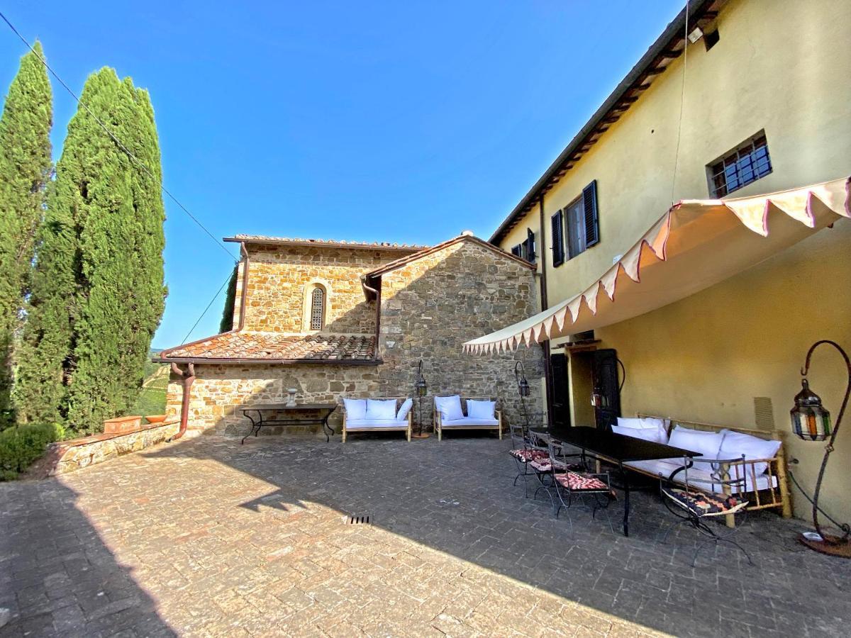 Villa Rignana Chianti Estate, Pool, Tennis,Cook Greve in Chianti Luaran gambar